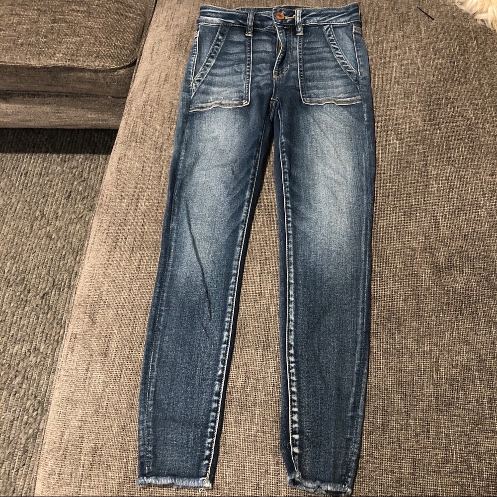 👖American Eagle Hi-Rise Jeggings Crop👖